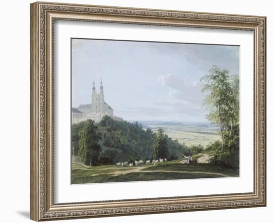 Banz Abbey from the South Side-Ludwig Neureuther-Framed Giclee Print