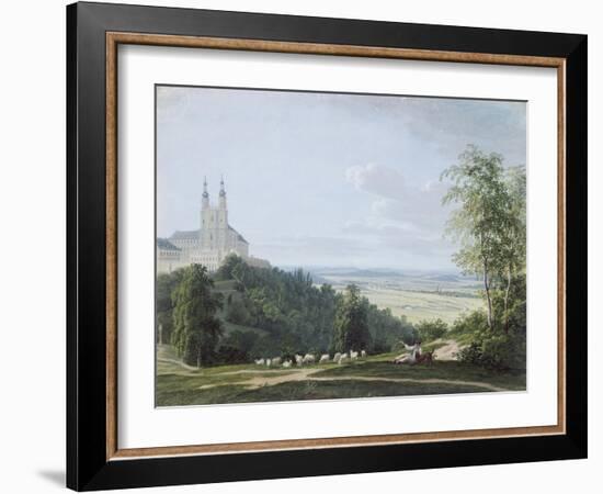 Banz Abbey from the South Side-Ludwig Neureuther-Framed Giclee Print