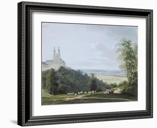 Banz Abbey from the South Side-Ludwig Neureuther-Framed Giclee Print