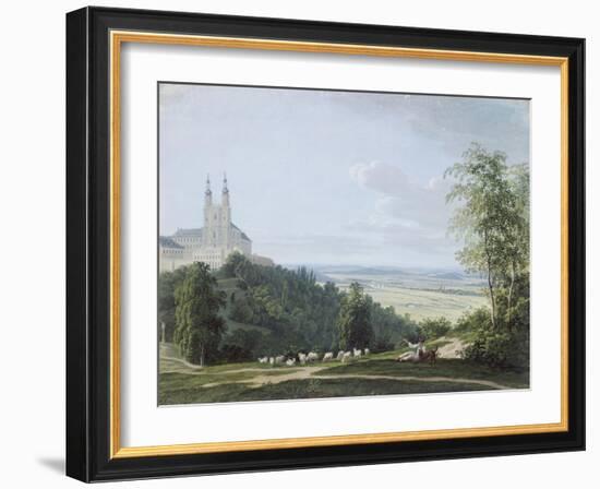 Banz Abbey from the South Side-Ludwig Neureuther-Framed Giclee Print