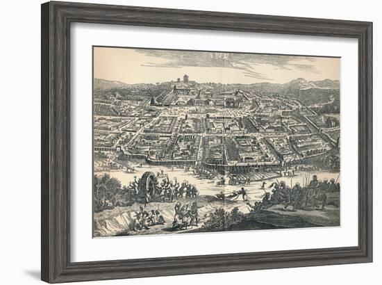 'Banza Lovangri, The Capital of the Former Kingdom of Lovango', c1670, (1903)-Unknown-Framed Giclee Print