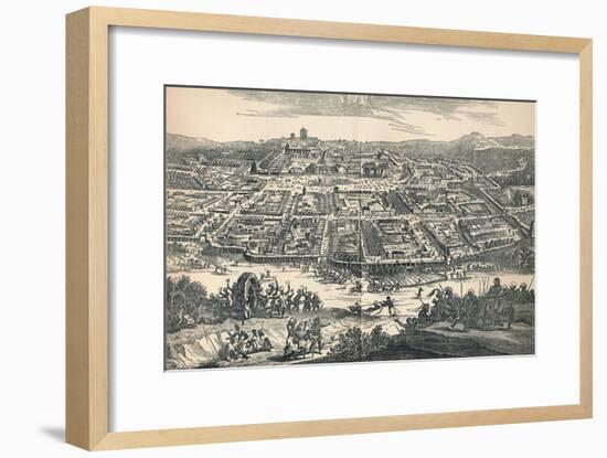 'Banza Lovangri, The Capital of the Former Kingdom of Lovango', c1670, (1903)-Unknown-Framed Giclee Print