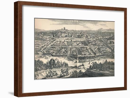 'Banza Lovangri, The Capital of the Former Kingdom of Lovango', c1670, (1903)-Unknown-Framed Giclee Print