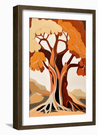 Baobab Tree-Lea Faucher-Framed Art Print