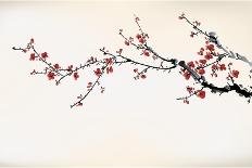 Chinese Landscape Watercolor Painting-baoyan-Art Print