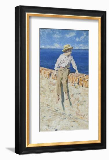 Bapin del Lilela-Telemaco Signorini-Framed Premium Giclee Print