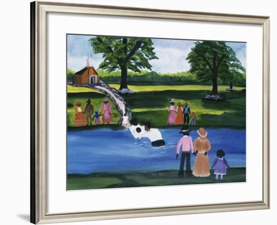 Baptism 3-Anna Belle Lee Washington-Framed Giclee Print