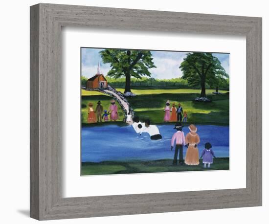 Baptism 3-Anna Belle Lee Washington-Framed Giclee Print