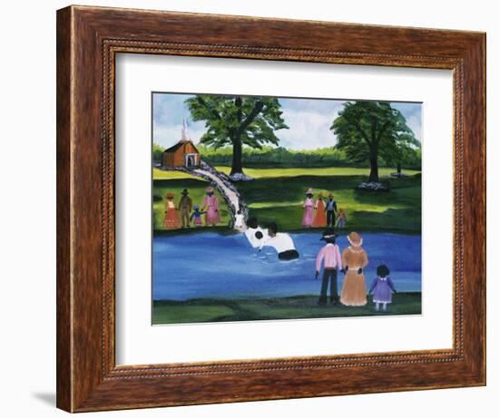 Baptism 3-Anna Belle Lee Washington-Framed Giclee Print