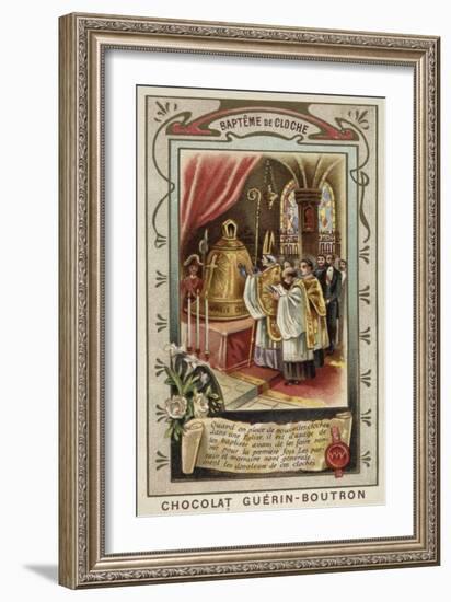 Baptism of a New Church Bell-null-Framed Giclee Print