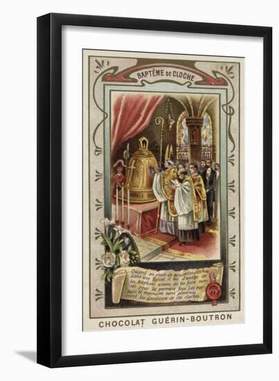 Baptism of a New Church Bell-null-Framed Giclee Print