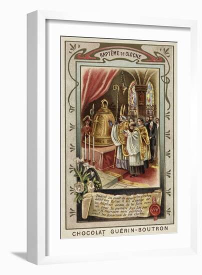 Baptism of a New Church Bell-null-Framed Giclee Print