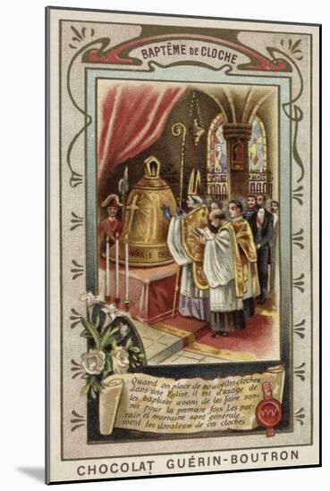 Baptism of a New Church Bell-null-Mounted Giclee Print