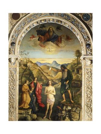 'Baptism of Christ, 1500-1502' Giclee Print - Giovanni Bellini | Art.com