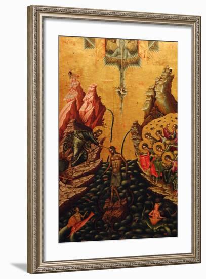 Baptism of Christ, 16th Century-null-Framed Giclee Print