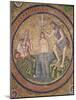 Baptism of Christ by John the Baptist-Byzantine School-Mounted Giclee Print