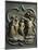 Baptism of Christ, Gilded Bronze Panel by Lorenzo Ghiberti-null-Mounted Giclee Print