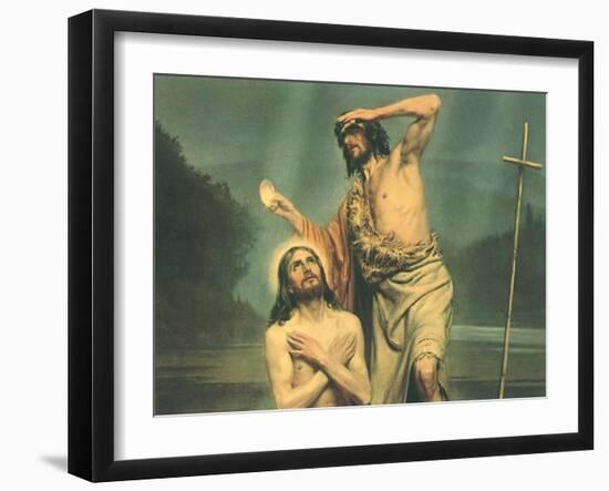 Baptism of Christ-null-Framed Giclee Print