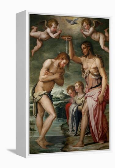 Baptism of Christ-Giorgio Vasari-Framed Premier Image Canvas