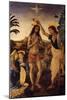 Baptism of Christ-Andrea del Verrocchio-Mounted Art Print