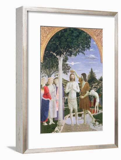 Baptism of Christ-Piero della Francesca-Framed Giclee Print