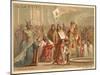 Baptism of Clovis I, King of the Franks, 496-null-Mounted Giclee Print