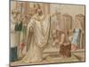 Baptism of Clovis I, King of the Franks, Christmas Day 496-null-Mounted Giclee Print