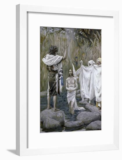Baptism of Jesus-James Tissot-Framed Giclee Print