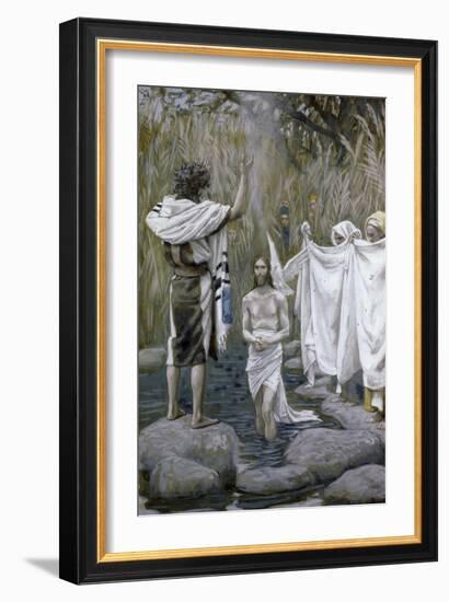 Baptism of Jesus-James Tissot-Framed Giclee Print