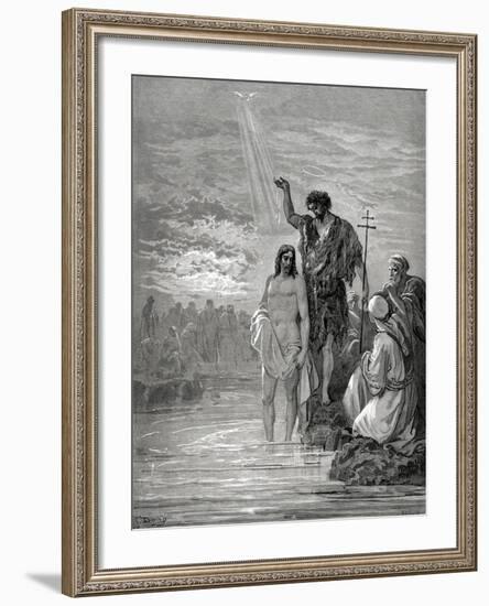 Baptism of Jesus-null-Framed Giclee Print