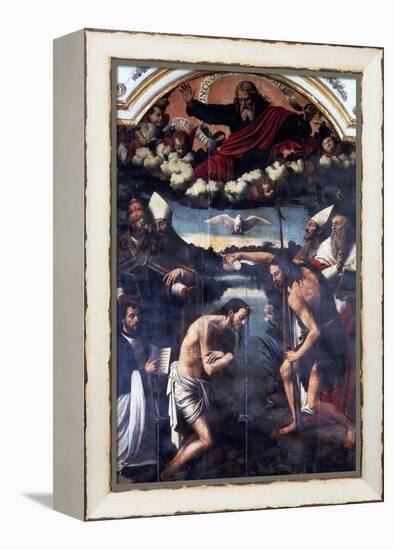 Baptism of Jesus-null-Framed Premier Image Canvas