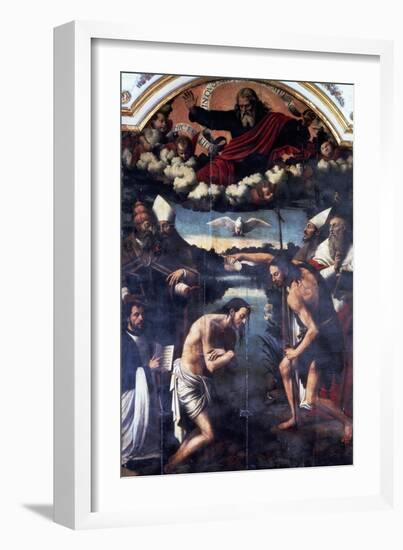 Baptism of Jesus-null-Framed Giclee Print