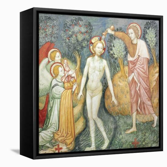 Baptism of Jesus-null-Framed Premier Image Canvas