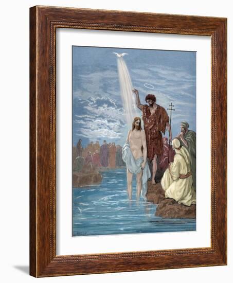 Baptism of Jesus-null-Framed Giclee Print