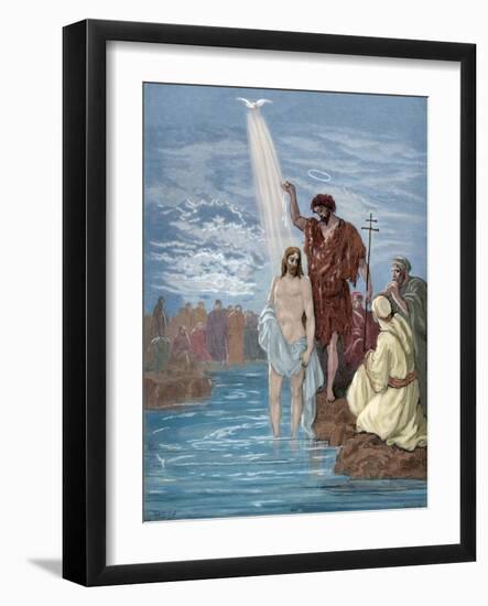 Baptism of Jesus-null-Framed Giclee Print