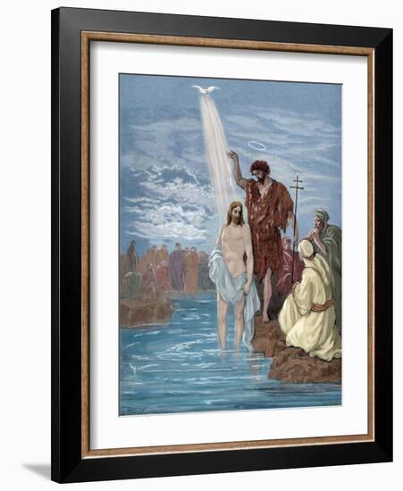 Baptism of Jesus-null-Framed Giclee Print