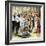 Baptism of Prince of Wales, 1842-null-Framed Giclee Print