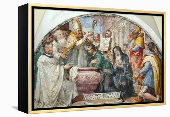 Baptism of Saint Augustine-null-Framed Premier Image Canvas