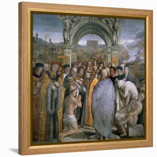 Baptism of Saint Augustine-null-Framed Premier Image Canvas