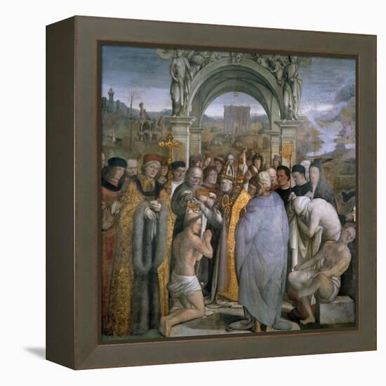 Baptism of Saint Augustine-null-Framed Premier Image Canvas