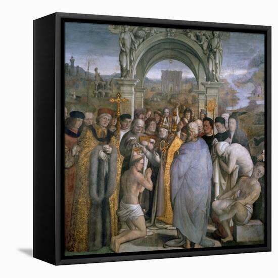 Baptism of Saint Augustine-null-Framed Premier Image Canvas