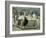 Baptism of St Augustine, 1875-1878-Domenico Bruschi-Framed Giclee Print