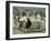 Baptism of St Augustine, 1875-1878-Domenico Bruschi-Framed Giclee Print