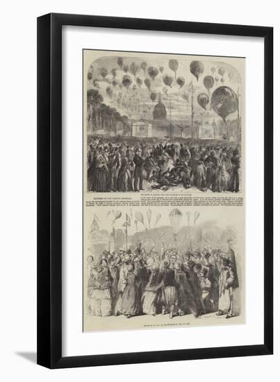 Baptism of the Prince Imperial-null-Framed Giclee Print