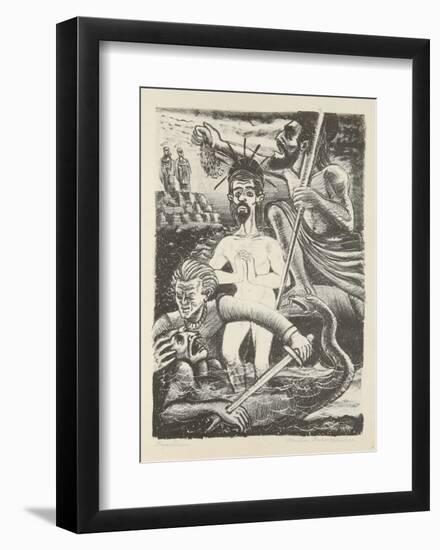 Baptism-Martin Barooshian-Framed Collectable Print