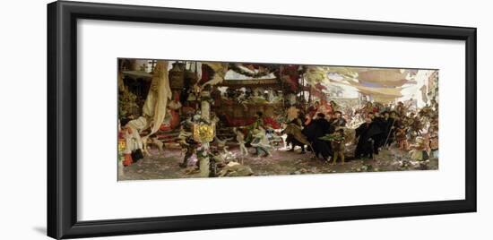 Baptismal Procession of Prince Juan in Seville-Francisco Pradilla Y Ortiz-Framed Giclee Print