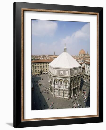 Baptistery, Duomo, Florence, Unesco World Heritage Site, Tuscany, Italy-Philip Craven-Framed Photographic Print