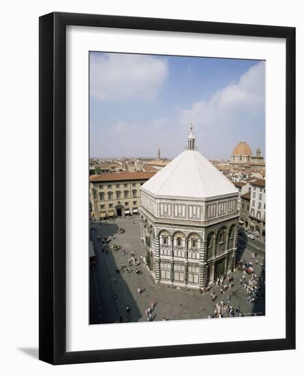 Baptistery, Duomo, Florence, Unesco World Heritage Site, Tuscany, Italy-Philip Craven-Framed Photographic Print