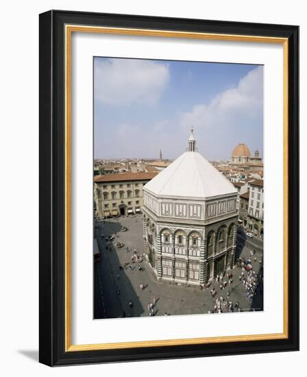 Baptistery, Duomo, Florence, Unesco World Heritage Site, Tuscany, Italy-Philip Craven-Framed Photographic Print