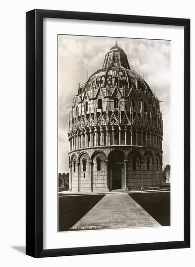 Baptistry, Pisa, Italy-null-Framed Art Print